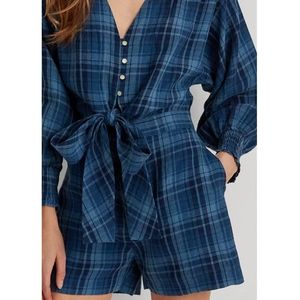 Lauren Ralph Lauren Linen Romper
